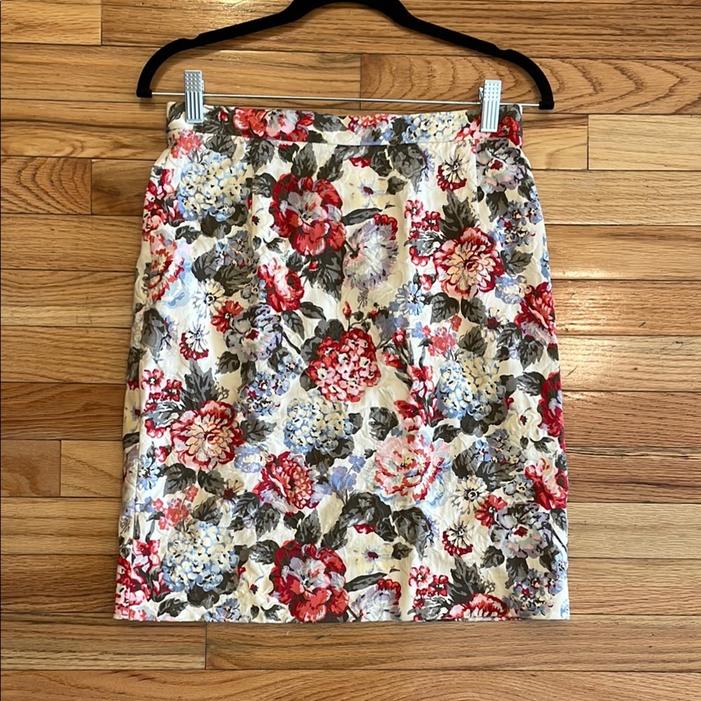 Rouje Paris Floral Print Gomes Skirt size 40
